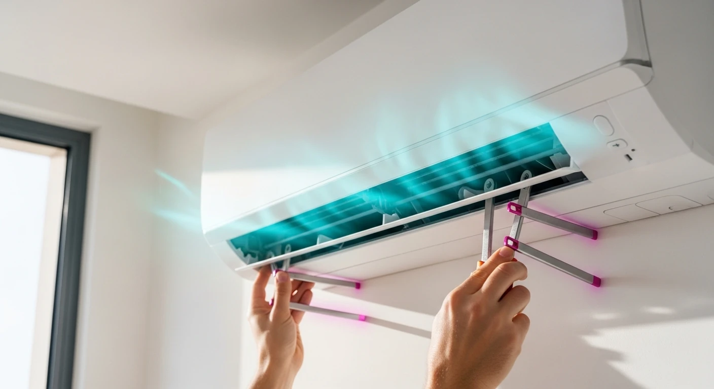 AC maintenance and filter cleaning service in Cyprus